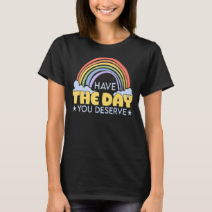 Karma Quotes Boho Rainbow Humour Sarcastic Men Wom T-Shirt