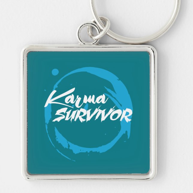 Karma Survivor Keychain (Front)