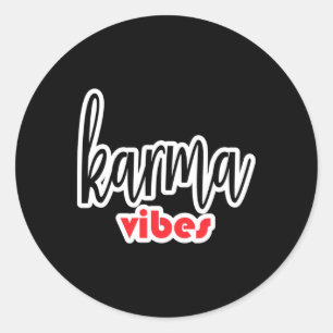 Karma Vibes Sticker 
