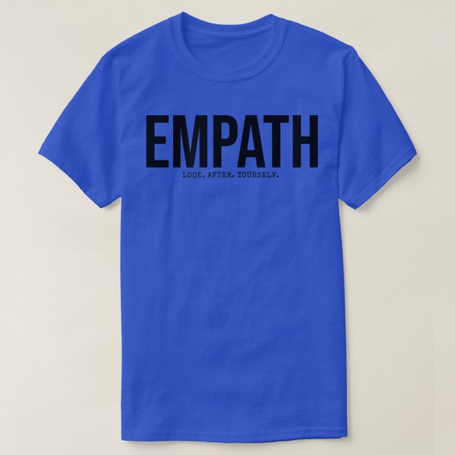 KARMA YOGA EMPATH INTROVERT MOTIVATION EMPATHY QUO T-Shirt (Design Front)