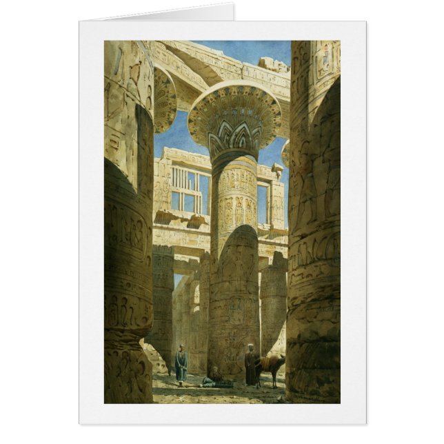 Karnak, c.1866 (w/c on paper) (Front)