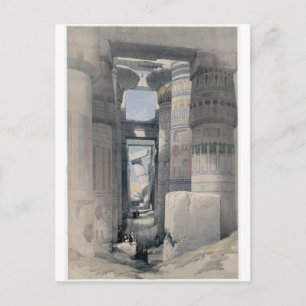 Karnak - Dromos or first court of the temple Postcard