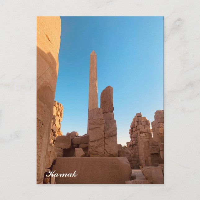 Karnak - Egypt Postcard (Front)