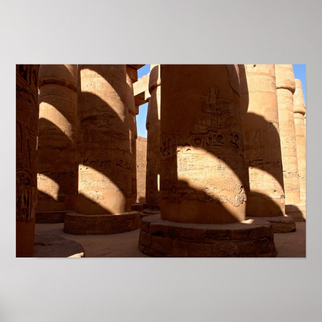 Karnak Temple - Luxor, Egypt Poster (Front)