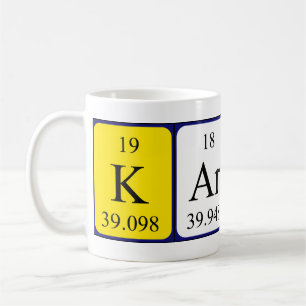 Karney periodic table name mug
