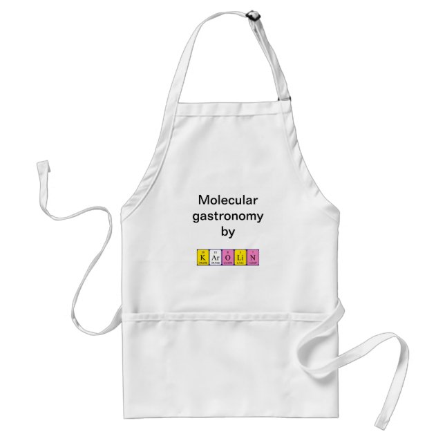 Karolin periodic table name apron (Front)