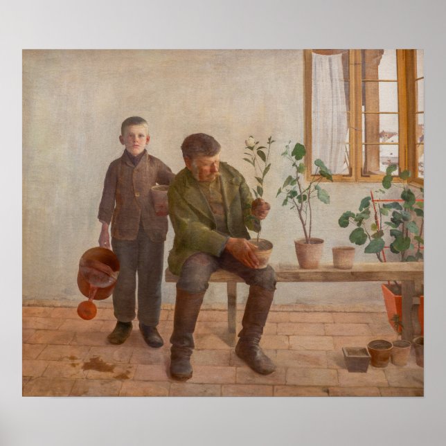 Károly Ferenczy - Gardeners Poster (Front)