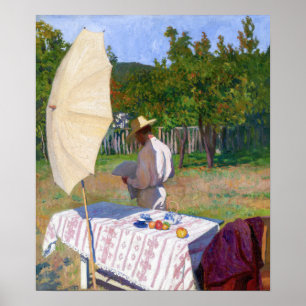 Károly Ferenczy - October Poster