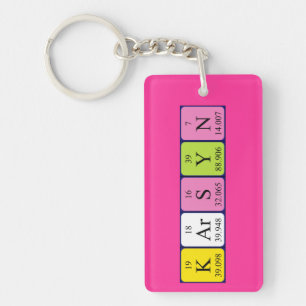 Karsyn periodic table name keyring