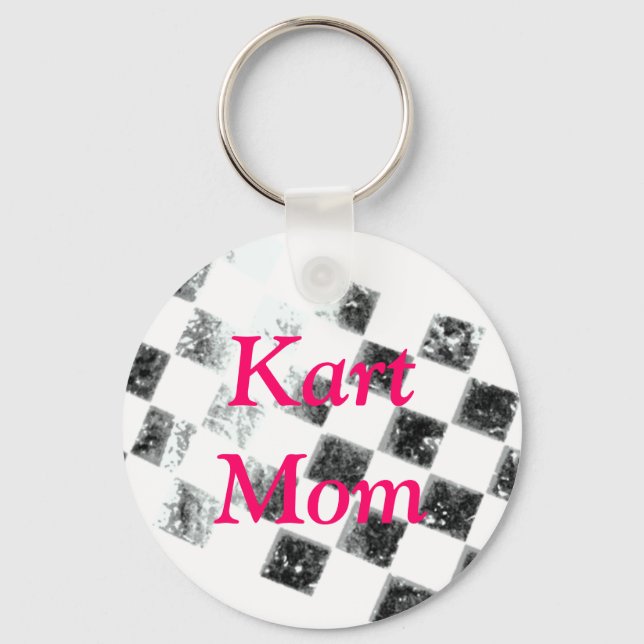 Kart Mom Keychain (Front)
