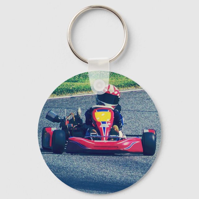 Kart Racing Keychain (Front)