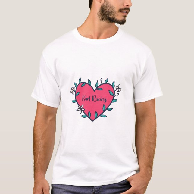 Kart Racing T- T-Shirt (Front)