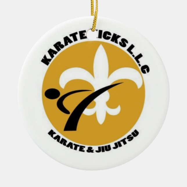 karte kicks gold ornament (Front)