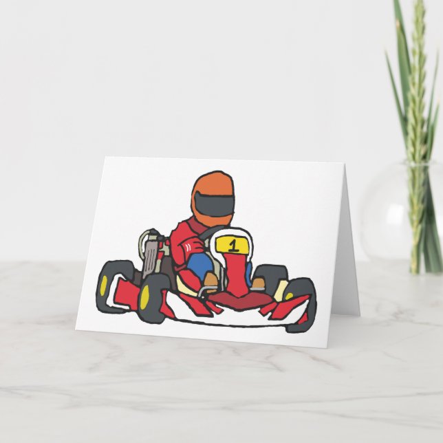 Karting Card (Front)