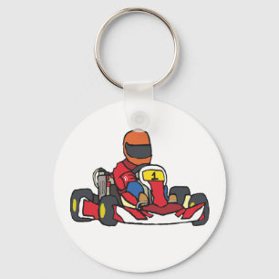 Karting Go-Kart Keychain