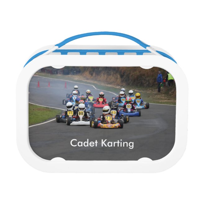 Karting lunchbox comer cadet personalized (Front)