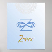 Karuna Reiki Zonar Mandala Sky Blue
