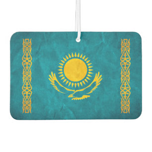 " Kasachstan: 1992/heute - Flaggen Design  Air Freshener