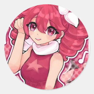 Kasane Teto Classic Round Sticker