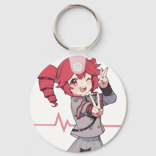 Kasane Teto Keychain