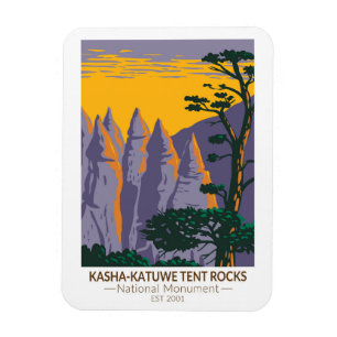 Kasha - Katuwe Tent Rocks National Monument Magnet