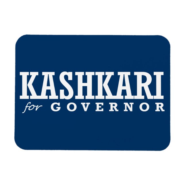 KASHKARI FOR GOVERNOR 2014 MAGNET (Horizontal)