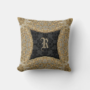 Kashmid Dove Victorian Throw Pillow