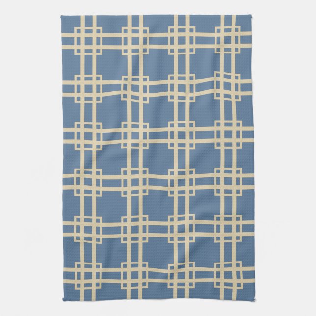 Kashmir Blue Spice Moods India Kitchen Towel (Vertical)