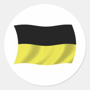 Kashubians Flag Sticker