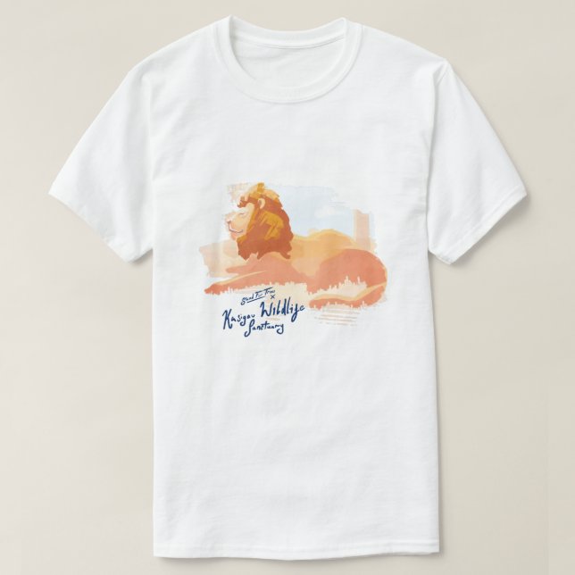 Kasigau Wildlife Sanctuary T-Shirt (Design Front)
