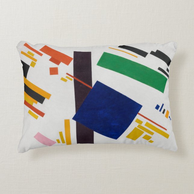 Kasimir Malevich Art Decor Accent Pillow (Front)