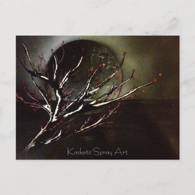 Kaskets Spray Art - Cartes postales en fleurs de c (Devant)