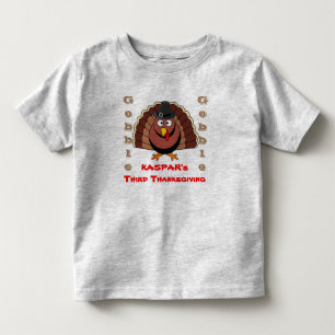 Kaspar's Third Thanksgiving Toddler T-shirt