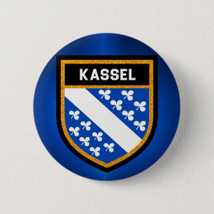 Kassel Flag 2 Inch Round Button