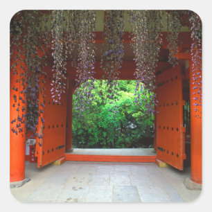 Kasuga Shrine, Nara, Japan Square Sticker