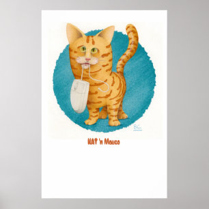 KAT 'n Mouse Poster