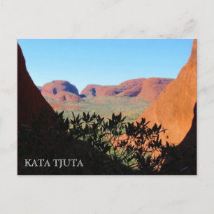 kata tjuta valley view postcard