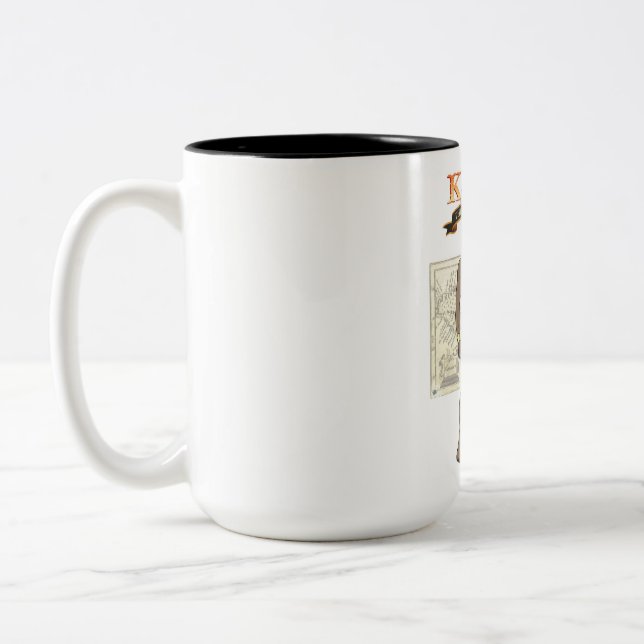 Kata Two-Tone Mug, 15 oz Two-Tone Coffee Mug (Left)