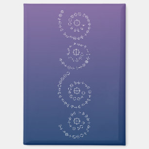 Katakamuna Power verses - 5 to 8 Songs of Creation Magnet