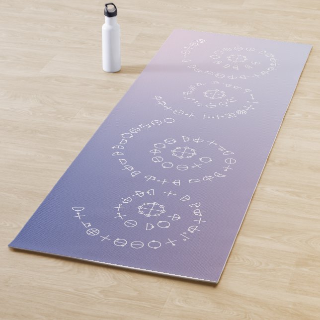 Katakamuna Power verses - 5 to 8 Songs of Creation Yoga Mat (In Situ)