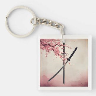 "Katana and Sange" Keychain