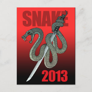 Katana snake 2013 A Postcard