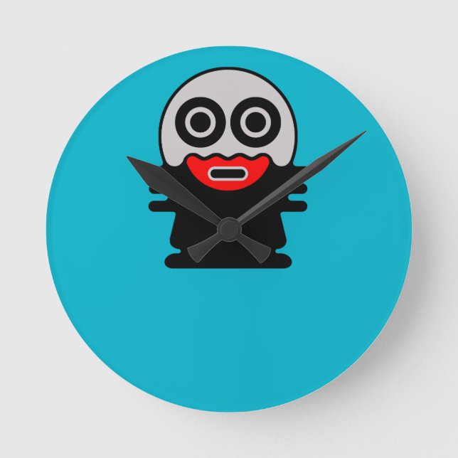 Katchka-Po Clupkitz Analogue Timepiece Round Clock (Front)
