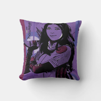 Kate Bishop Graphic Throw Pillow