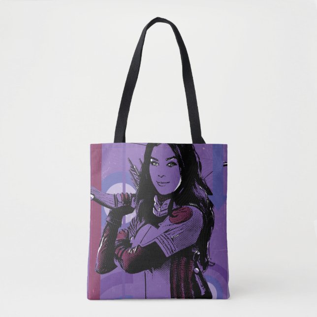 Kate Bishop Graphic Tote Bag (Front)