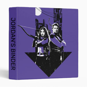 Kate Bishop & Hawkeye Arrow Graphic Binder