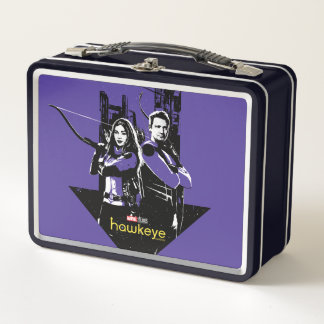 Kate Bishop & Hawkeye Arrow Graphic Metal Lunch Box