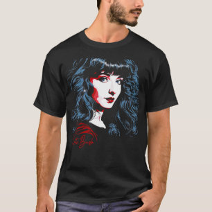 Kate Bush 80s Retro Design T-Shirt