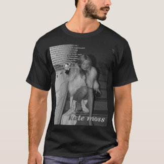 kate moss black and white   T-Shirt