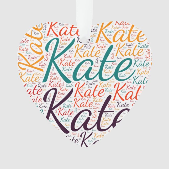 Kate Ornament (Front)